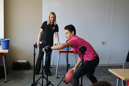 Local high school students engage in interactive activities during annual UIW Health Professions Camp