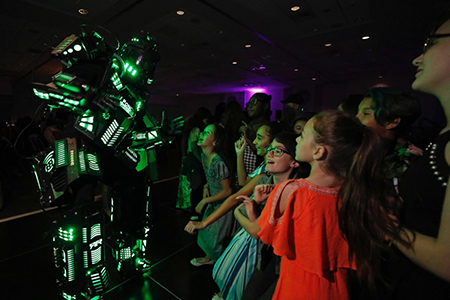 Dancing Robots help GEMS campers celebrate during Fifth Annual GEMS Banquet