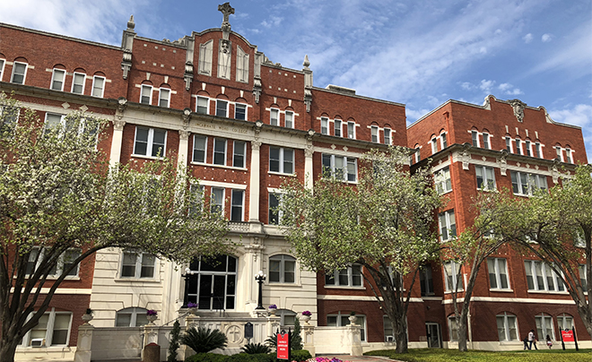 UIW administration building 