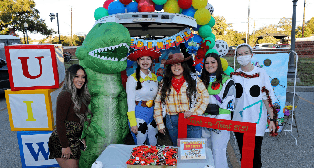 People dressed as Toy Story characters for NestFest