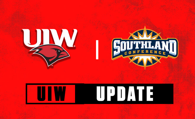 UIW and Southland Conference logos