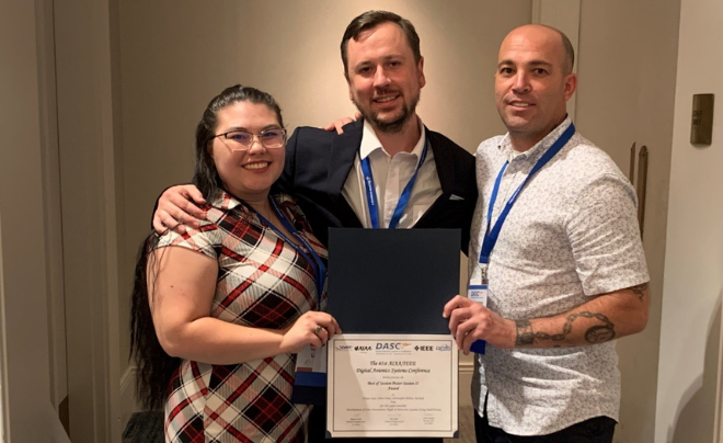 UIW students at the Digital Avionics Systems Conference