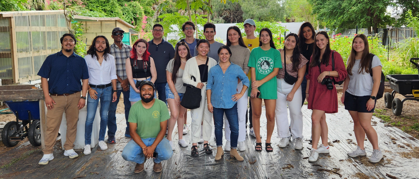 UIW students on the trip to Brownsville