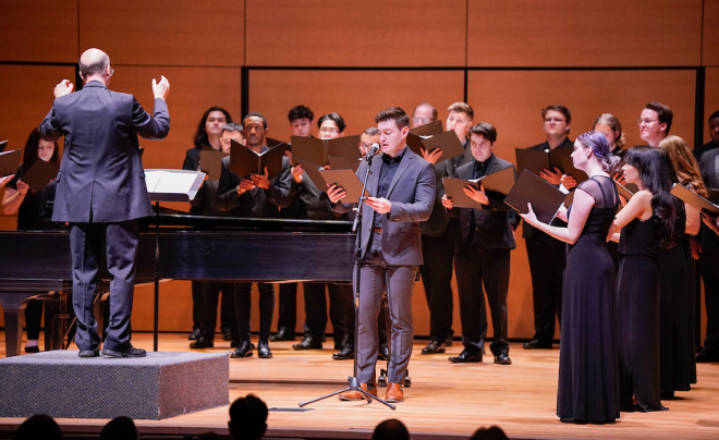 World-famous Irish tenor Emmet Cahill performs alongside the UIW Cardinal Chorale and University Mission and Ministry Laudate Choir