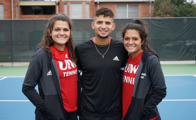 Brandelyn (left), Warren (middle) and Lauren (right) Fulgenzie