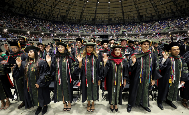 Graduates at 2022 commencement