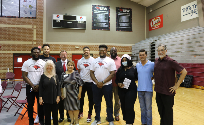 A group of organizers and attendees at the 2021 Juneteenth Celebration