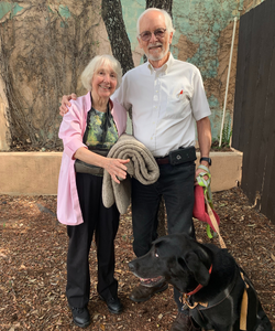 Dr. Michael McGuire and wife, Patience