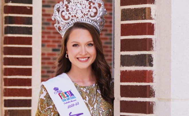 Miss Fiesta San Antonio Calista Burns 