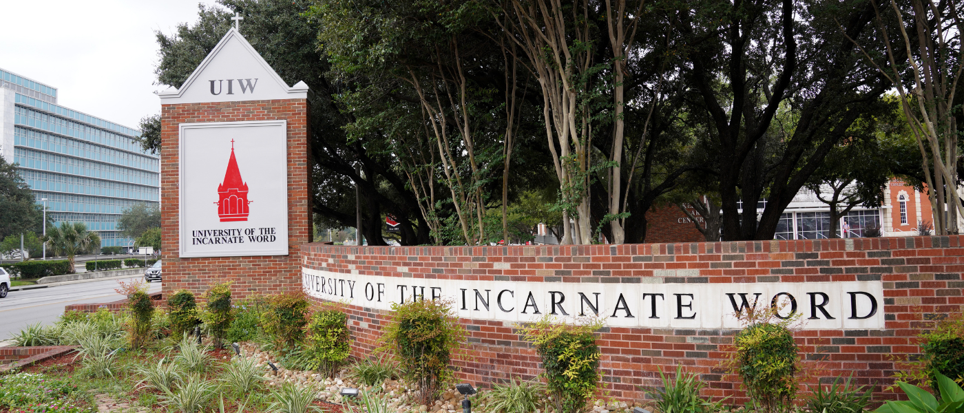 University of the Incarnate Word entrance sign