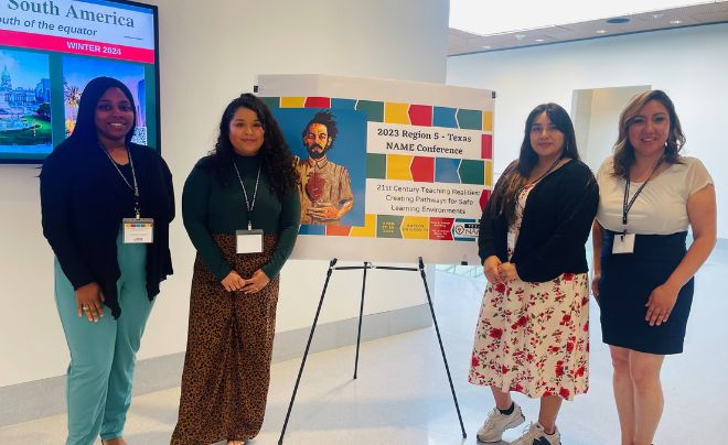 Chelcy Moore, Priscilla Salazar, Lorena Cestou and Michelle Vasquez