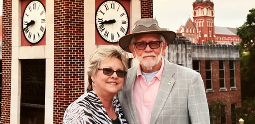 Dr. Keith Tucker and his wife