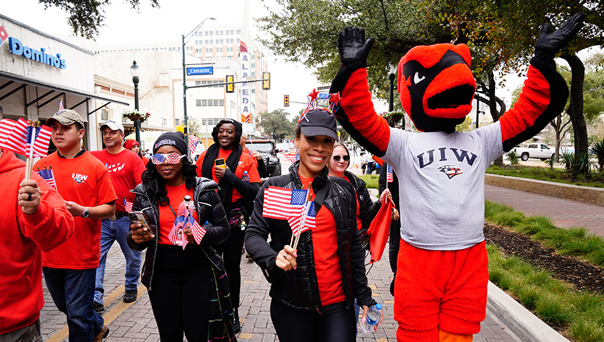 Veterans parade