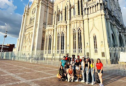 Students group photo