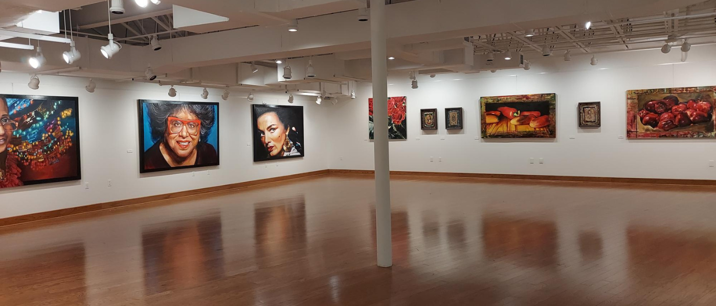 Gallery with Elizabeth Rodriguez's exhibit