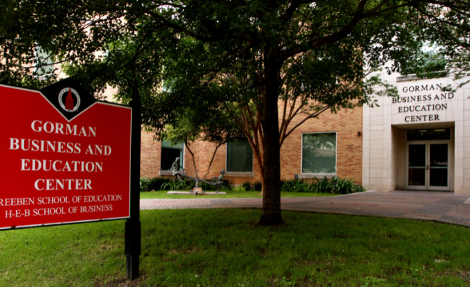 Front of Gorman Business and Education Center