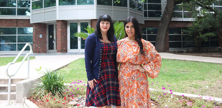 Dr. LuElla D'Amico and Erika Arredondo-Haskins