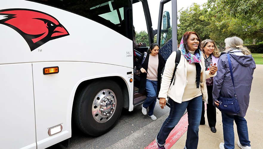 Nurses on shuttle