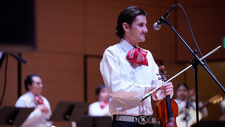 Male mariachi member