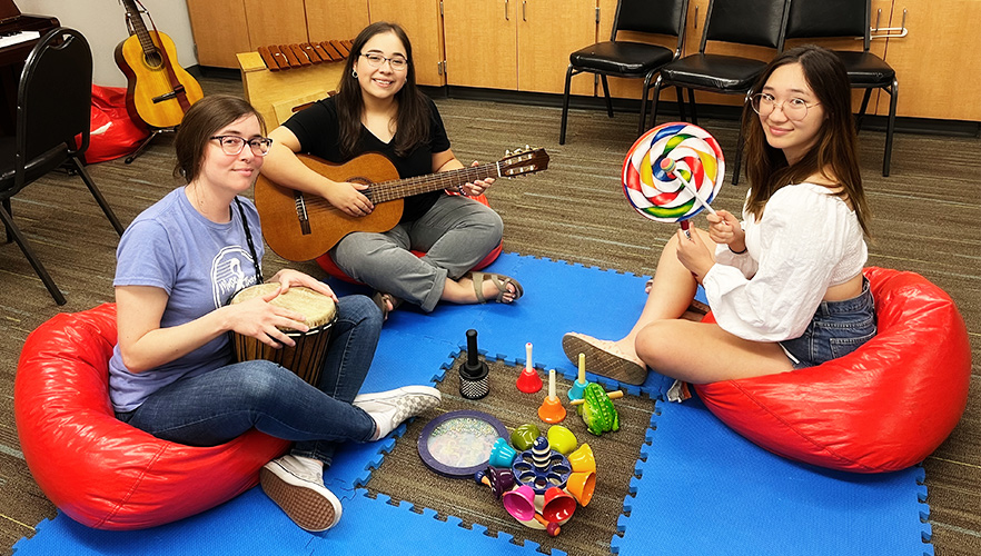 Music therapy group