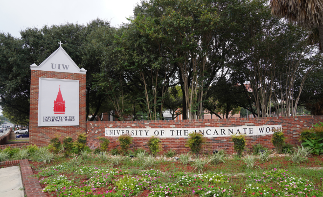 University of the Incarnate Word sign