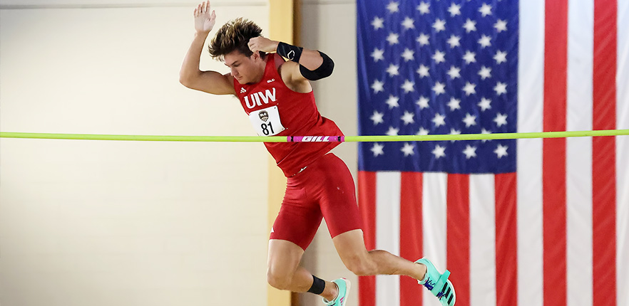 athlete performing