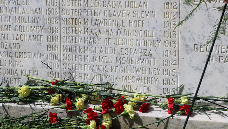 Mother Mary Claude's  grave