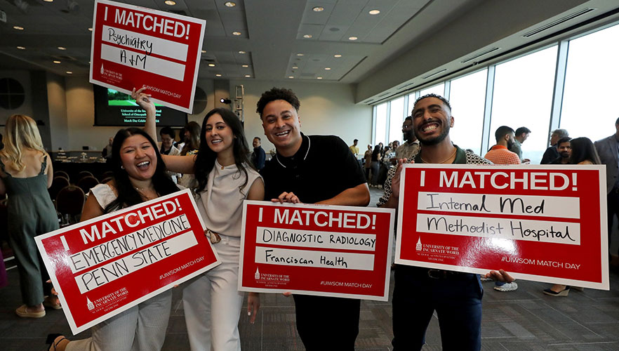 Students at Match Day