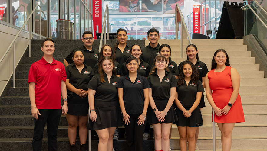 New Student Orientation team members