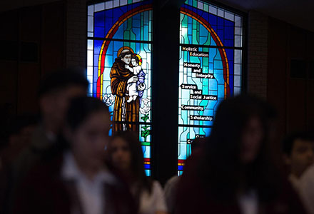 Chapel stained glass