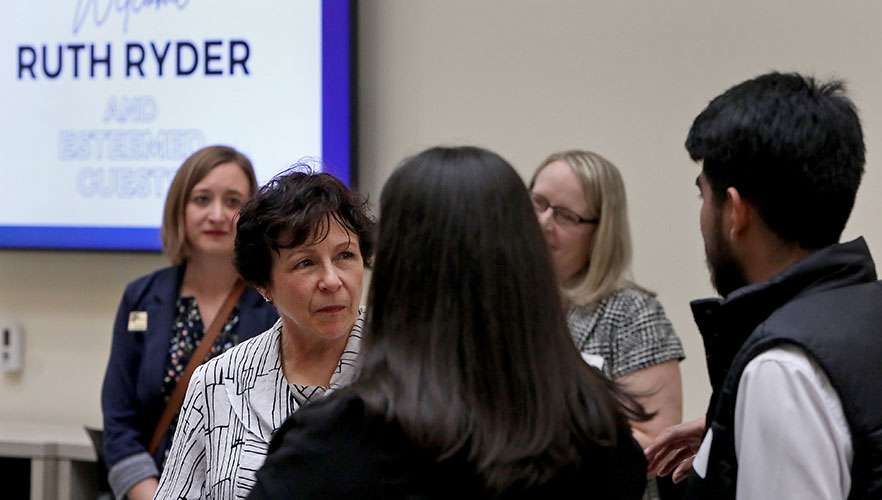 Ryder and UIW faculty