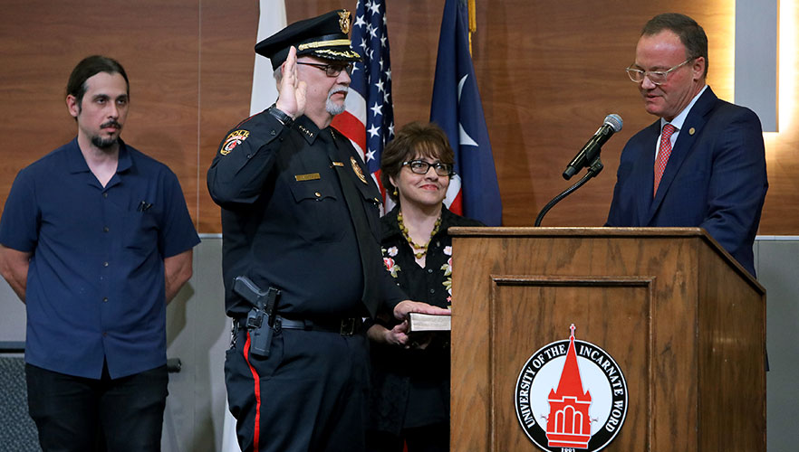 Chief Catts swearing in