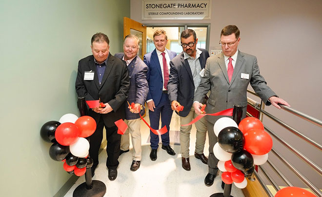 Ribbon cutting