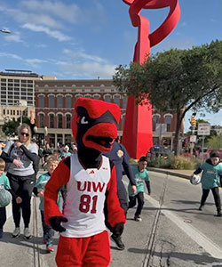 Red the Cardinal and Dribble event