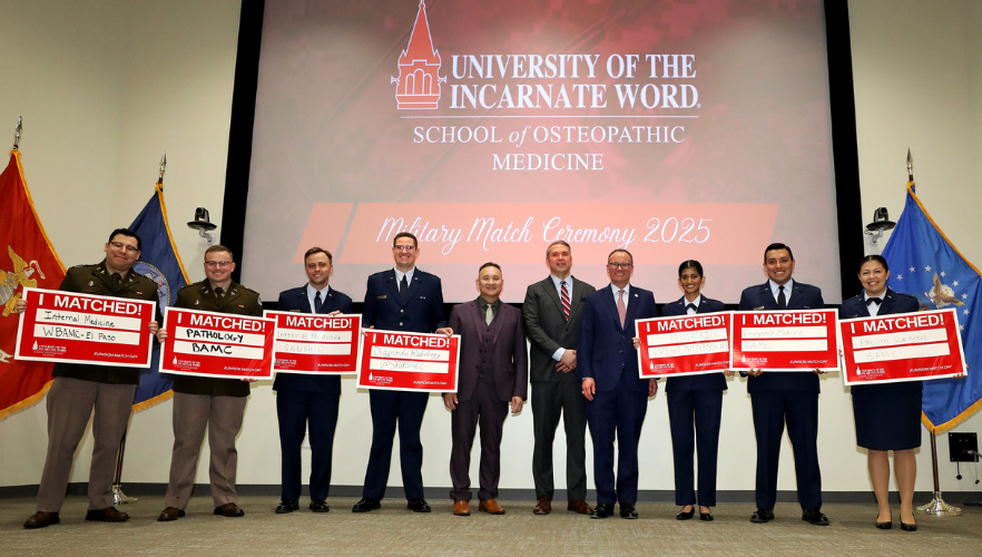 UIWSOM Military Match ceremony