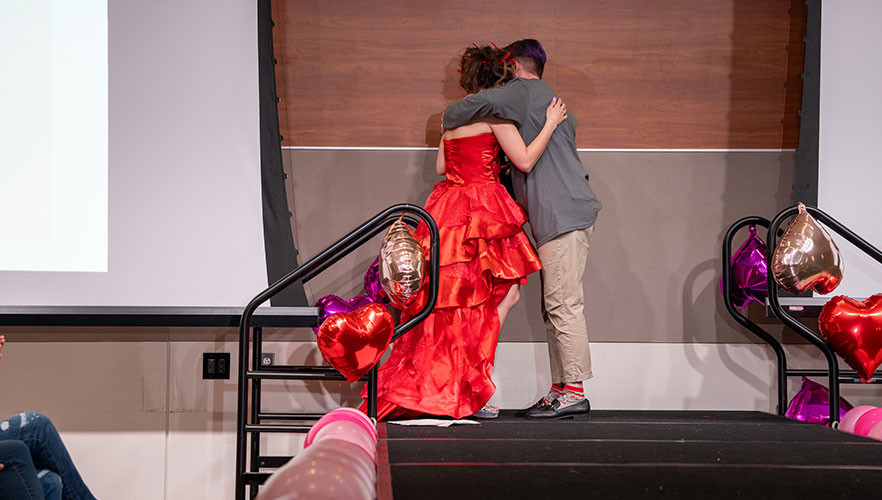 Red Dress winner