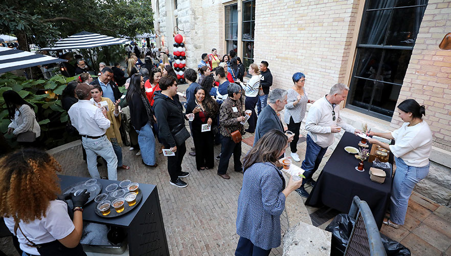 Taste of the Pearl attendees