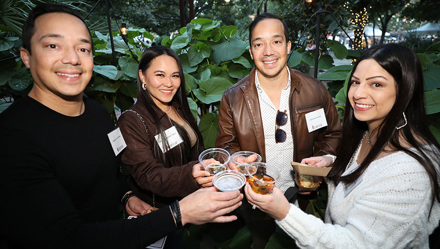 Taste of the Pearl attendees