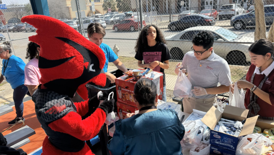 Red the Cardinal and others organizing donations
