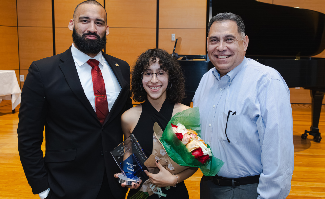 Abigail (Abby) M. Allen-Barria with Ettling Center representatives