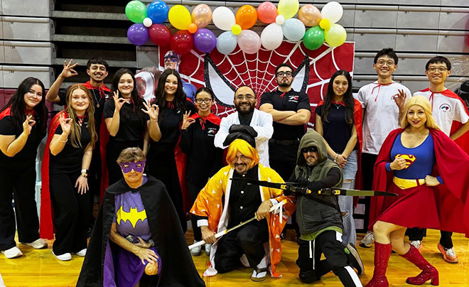 Student Group and Superheroes