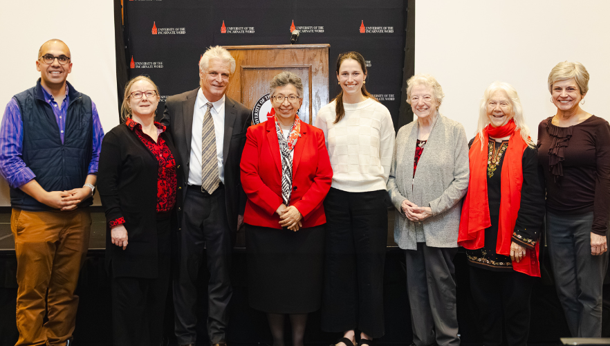 Sr. Teresa Maya, CCVI, and others