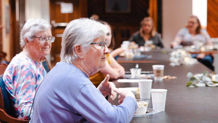 Attending CCVI Sisters