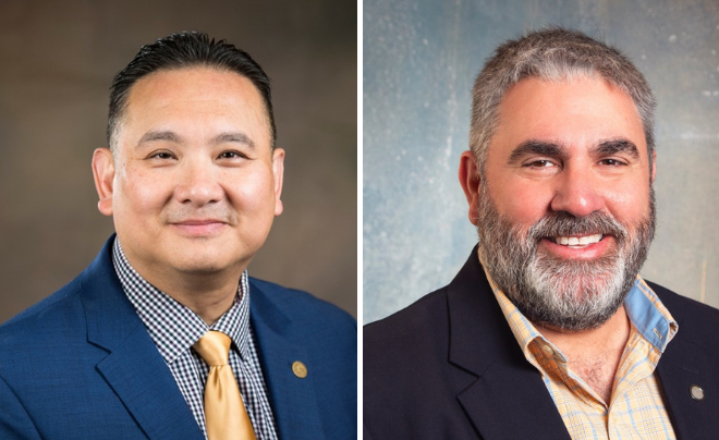 Dr. John Pham and Dr. Javier Clavere