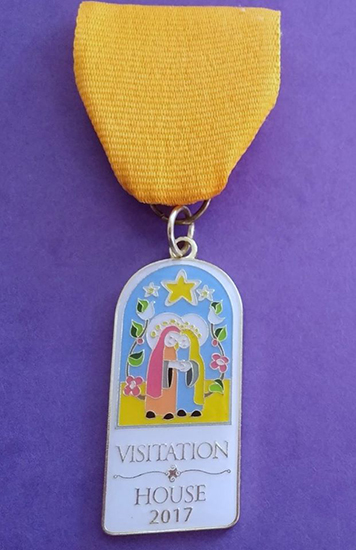 2017 visitation house fiesta medal