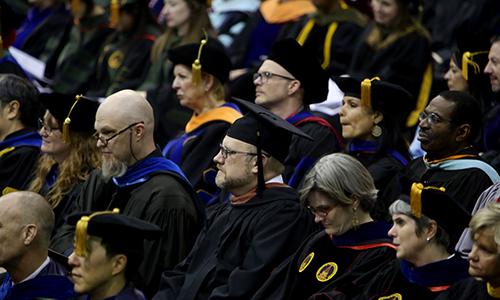 UIW professors emeritus and graduates attend inauguration ceremony