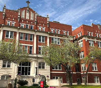 UIW admin building