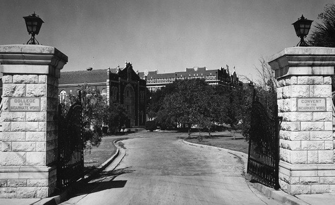 Historic photo of Incarnate Word College Campus