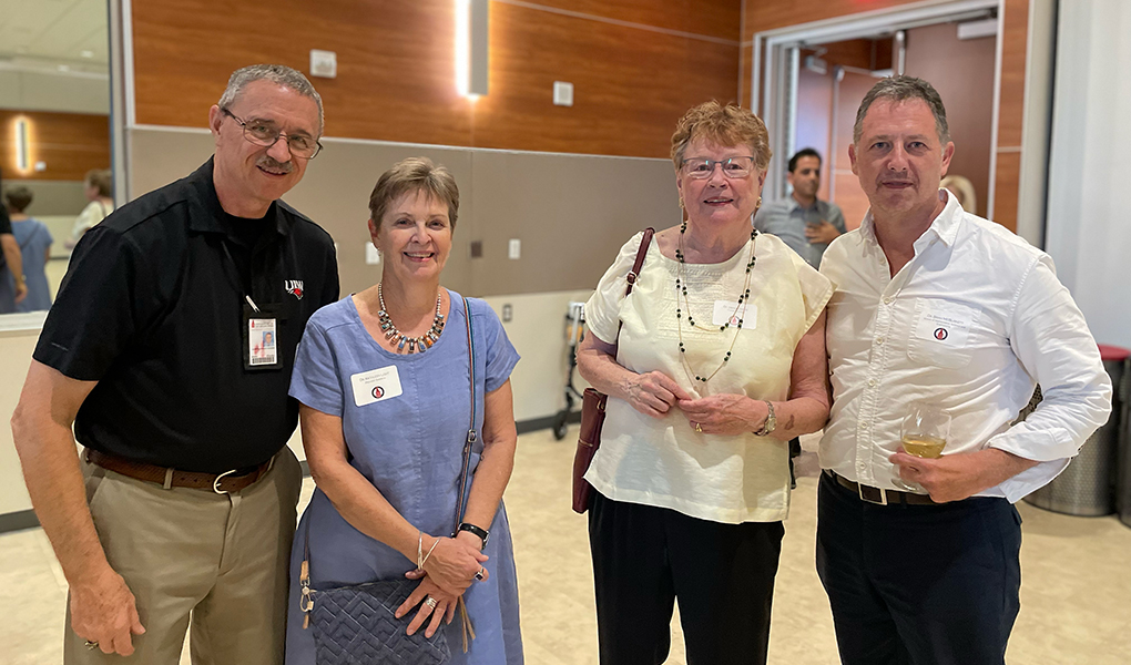 UIW faculty and leaders gathered for the President's Wine and Cheese with the Faculty 