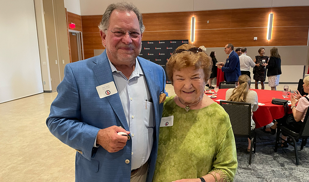 UIW faculty and leaders gathered for the President's Wine and Cheese with the Faculty 